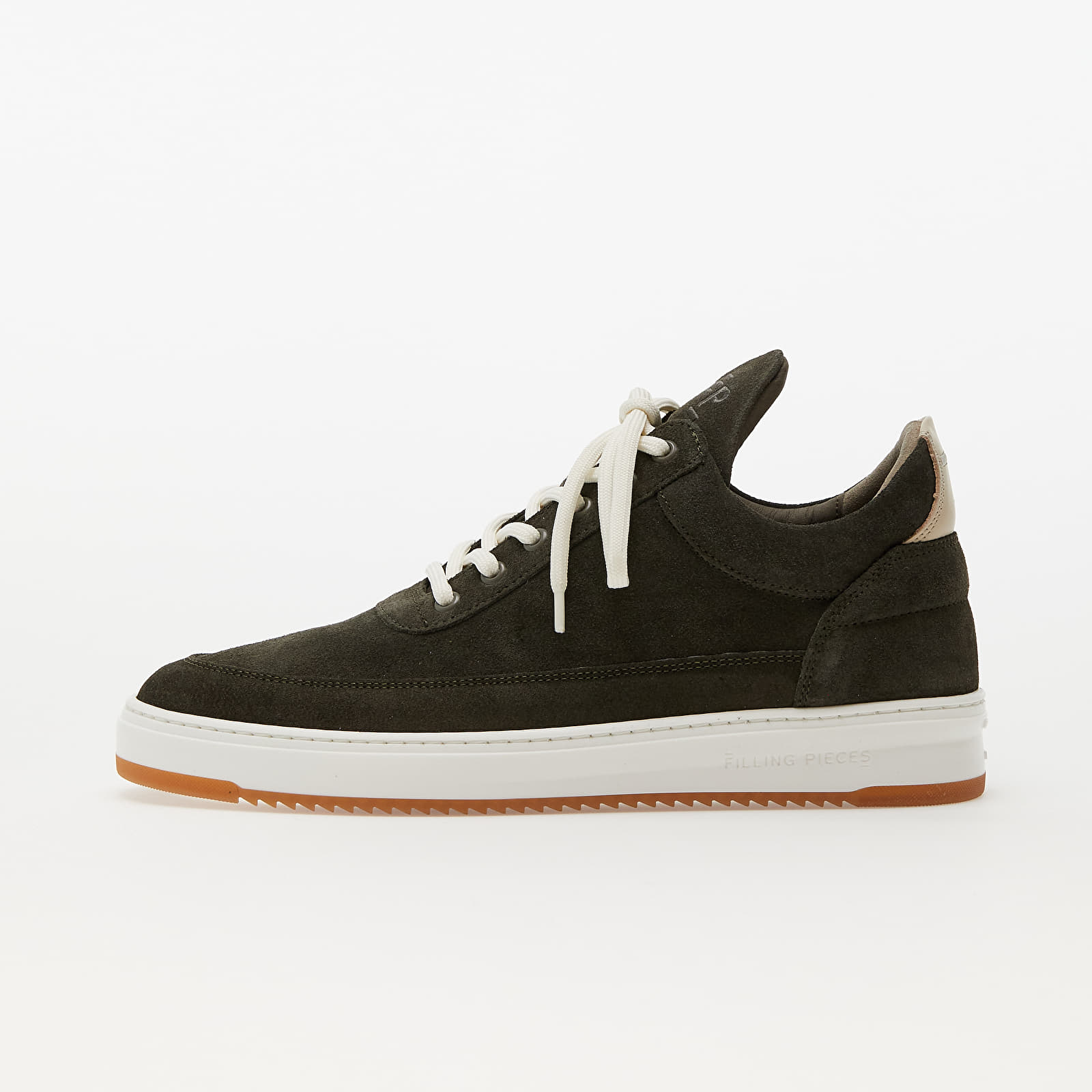 Pánske tenisky a topánky Filling Pieces Low Top Ripple Suede Green