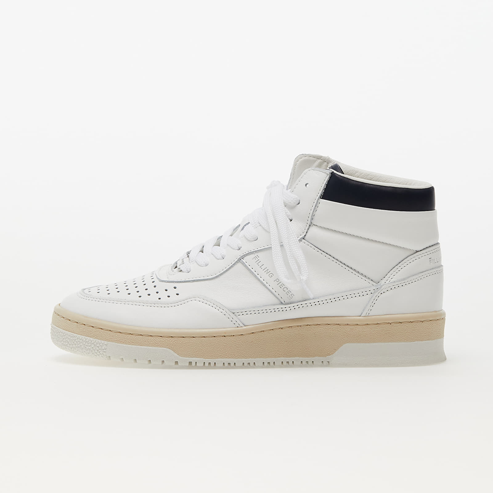 Men's shoes Filling Pieces Mid Ace Spin White