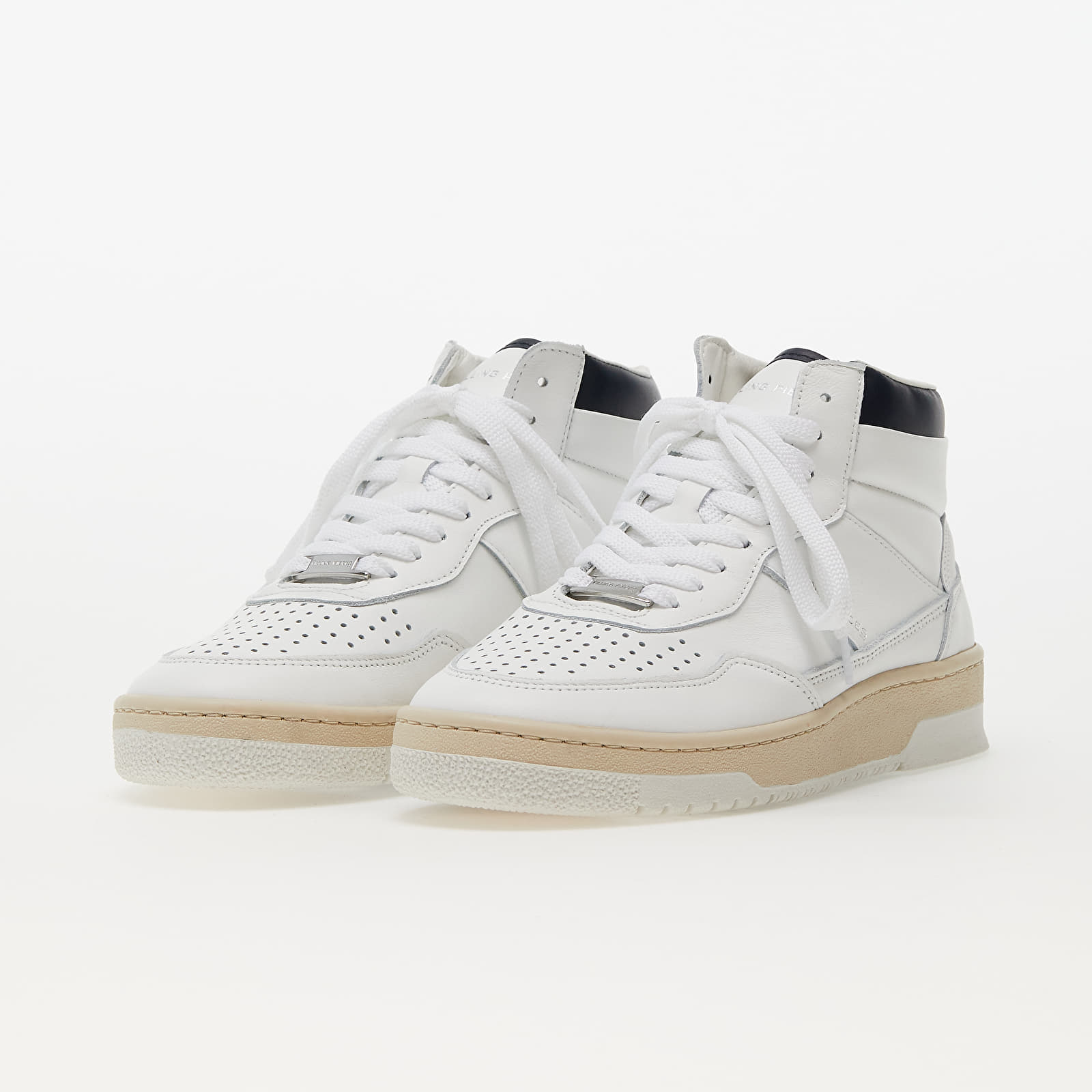 Scarpe uomo Filling Pieces Mid Ace Spin White | Footshop