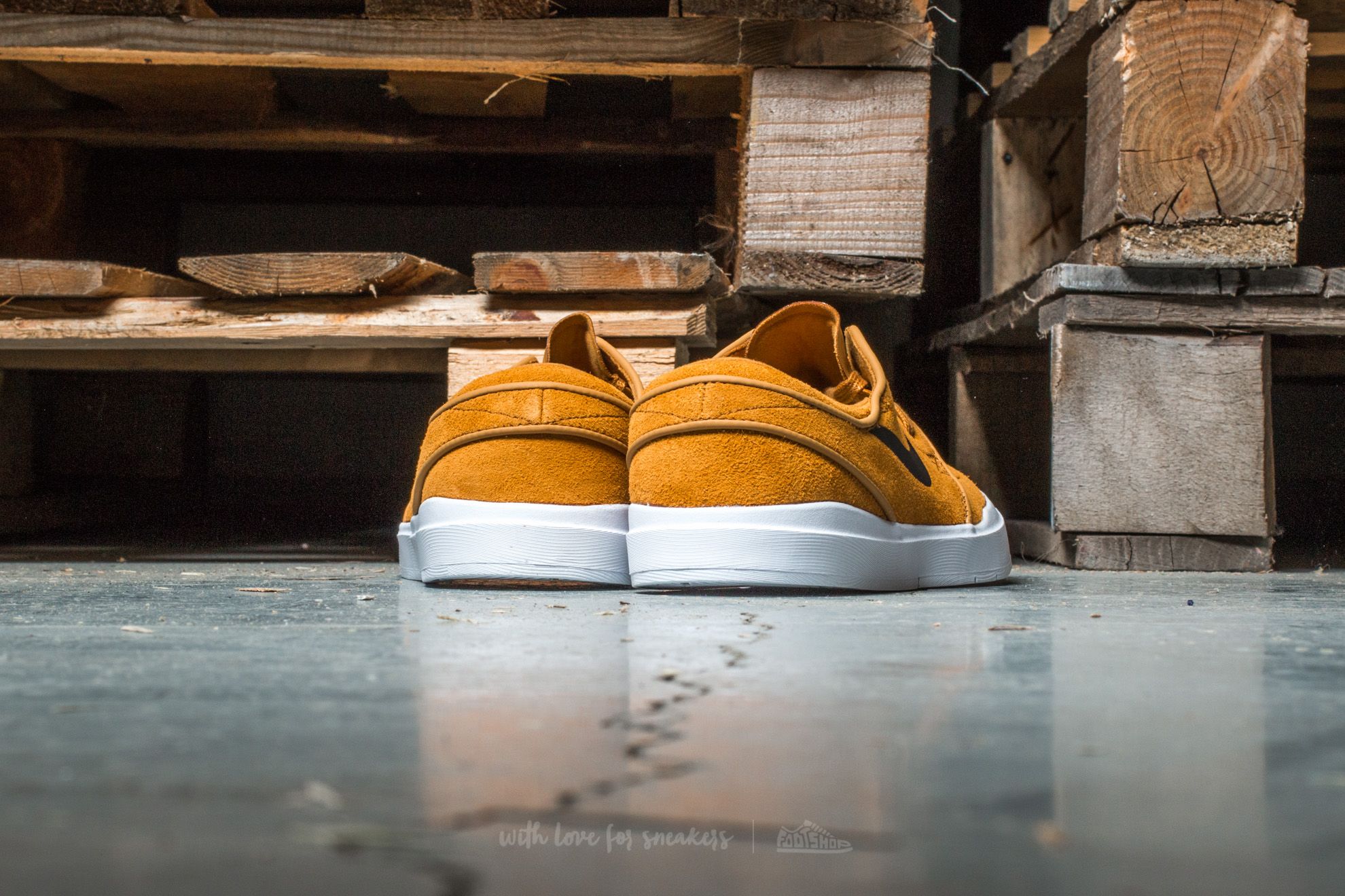 Ανδρικά παπούτσια Nike Stefan Janoski Hyperfeel Desert Ochre/ Black