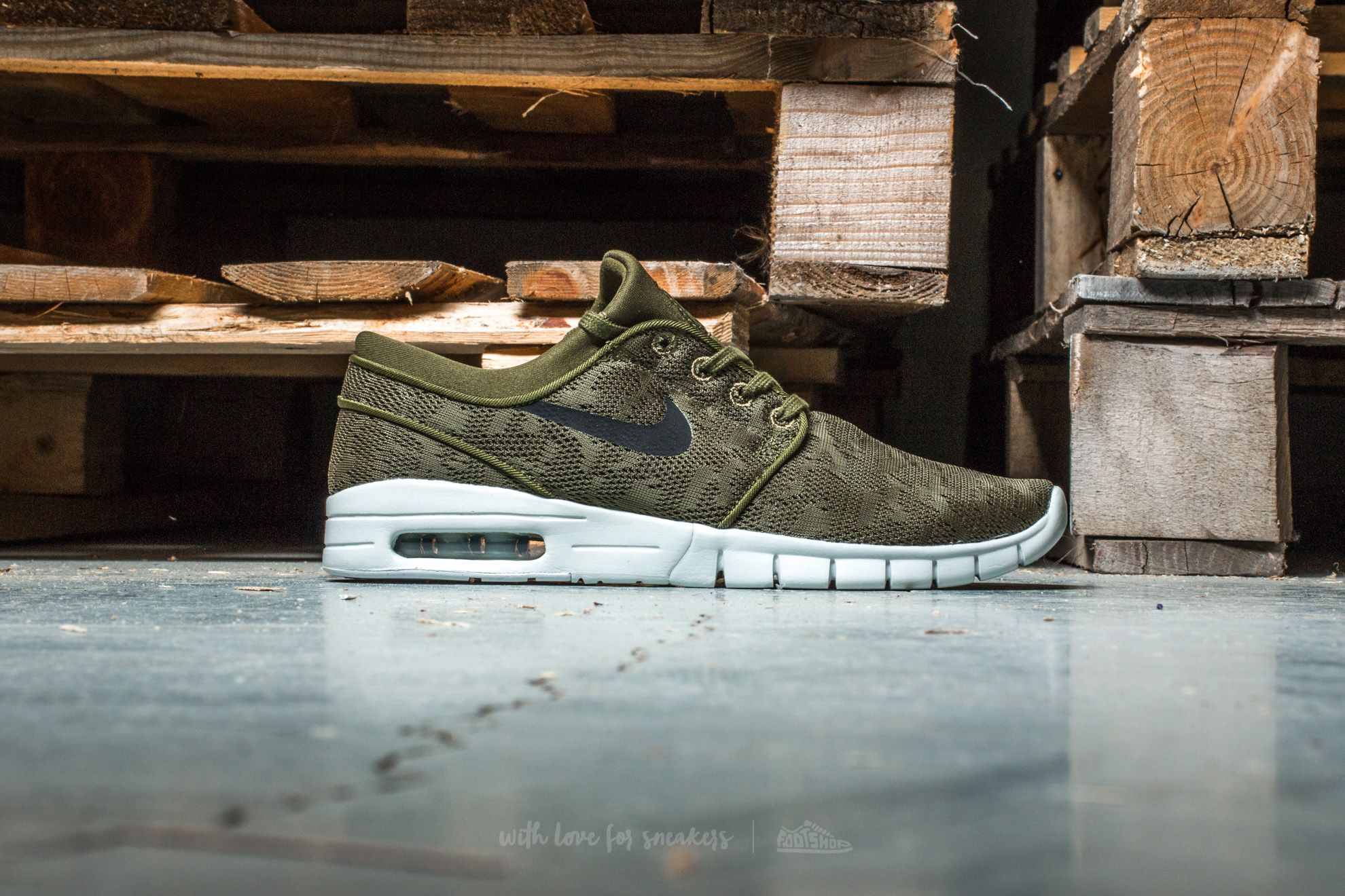 Zapatillas Hombre Nike Stefan Janoski Max Legion Green/ Black