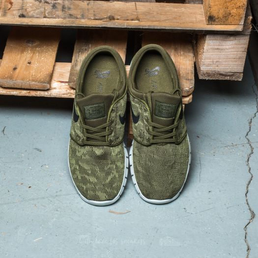 Herren Sneaker und Schuhe Nike Stefan Janoski Max Legion Green