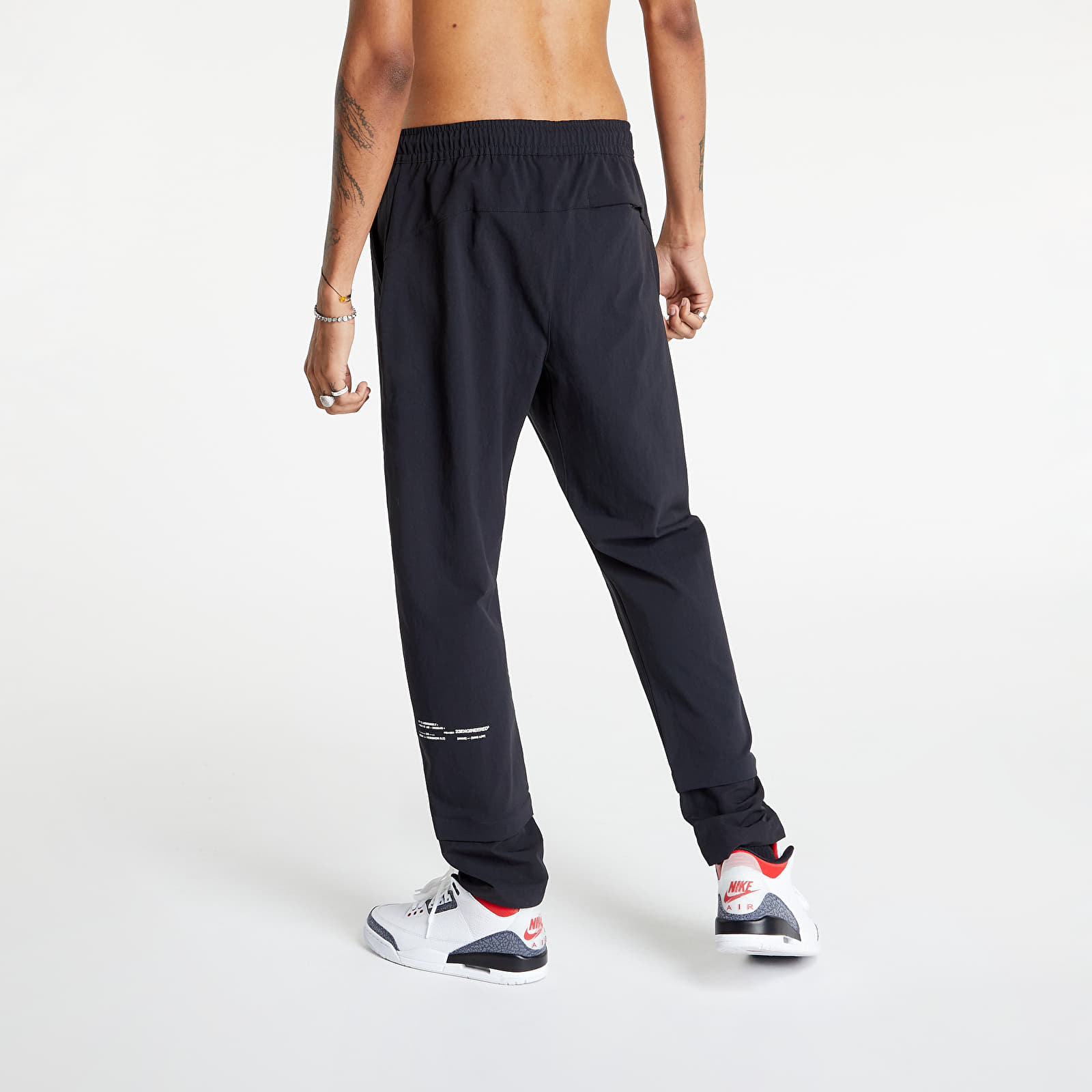 Nohavice Jordan 23 Engineered Men's Statement Pants Black/ White