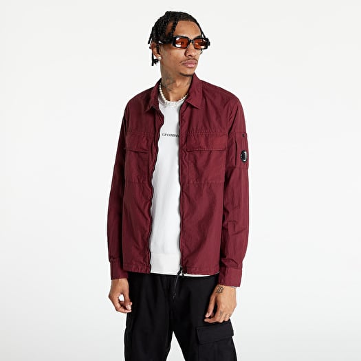 Jackets C.P. Company Taylon L Shirt Port Royal Red Footshop