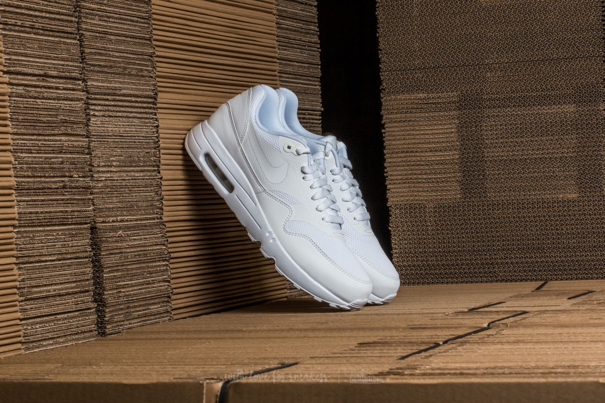 Nike air max 1 ultra essential triple white new arrivals