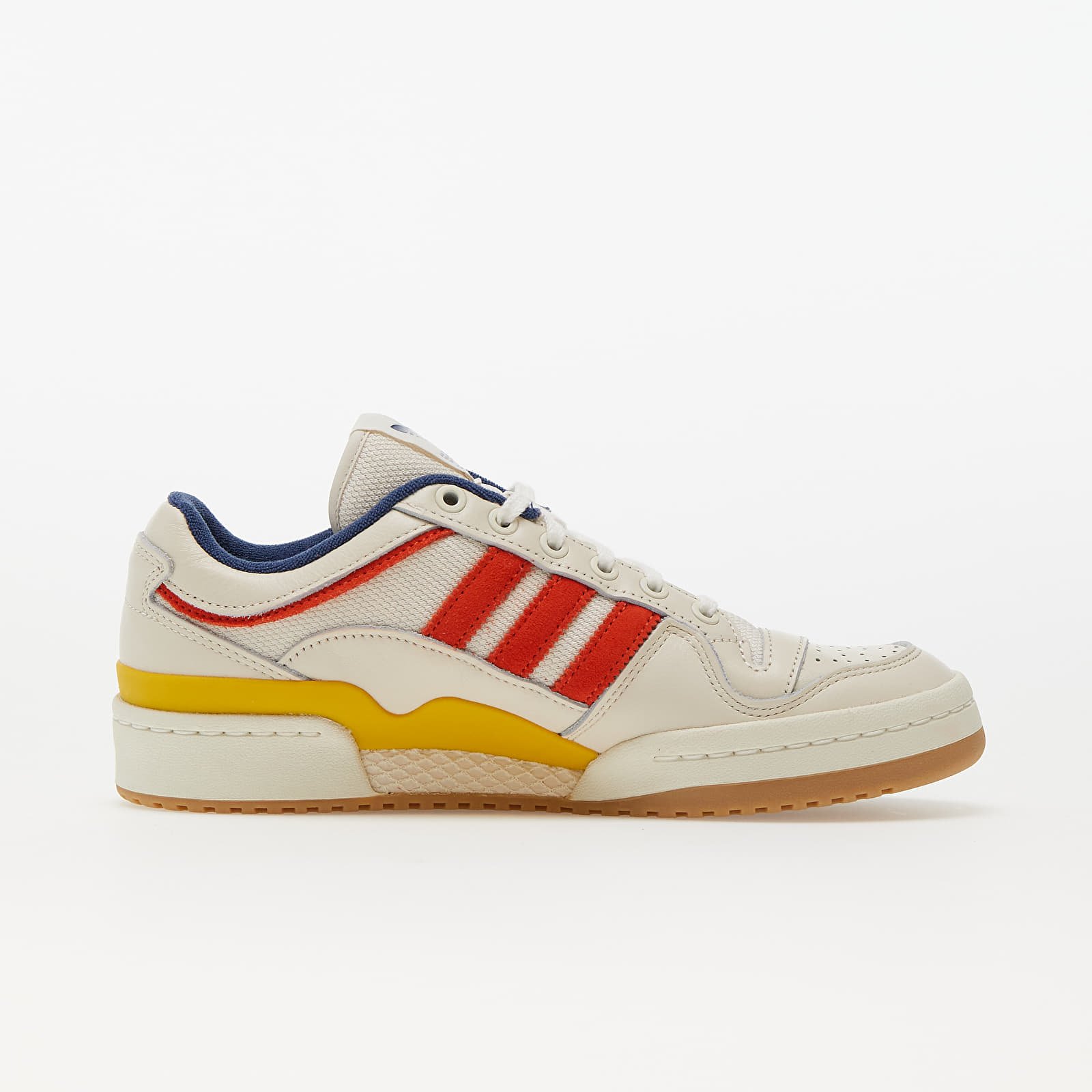 Pánské tenisky a boty adidas x Wood Wood Forum Low Off White/ Hazy Yellow/ Tech Indigo