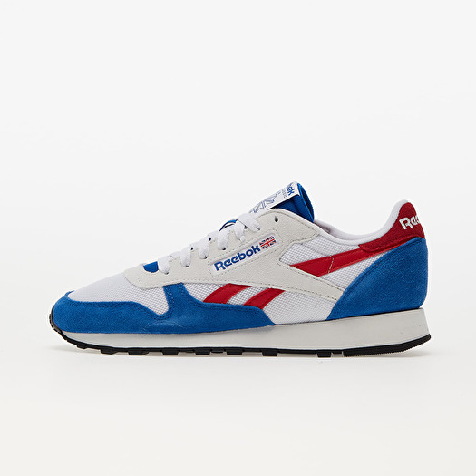 Mens White Reebok Classic Leather Trainers