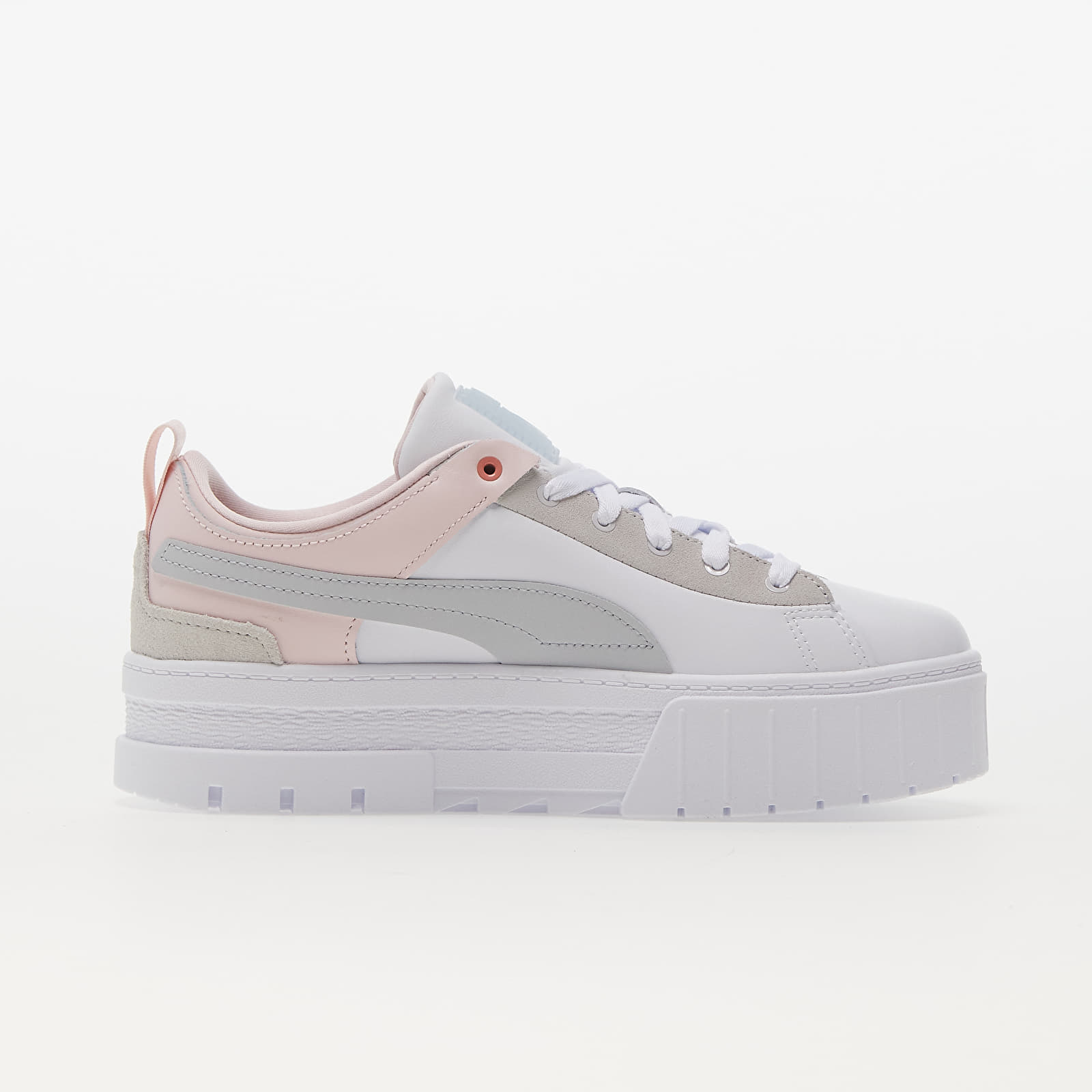 Ženski čevlji Puma Mayze Raw Wns Puma White-Chalk Pink