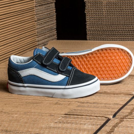 Kids sneakers and shoes Vans T Old Skool V Navy Footshop