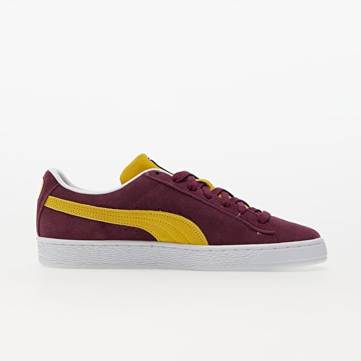 Puma suede wine red best sale