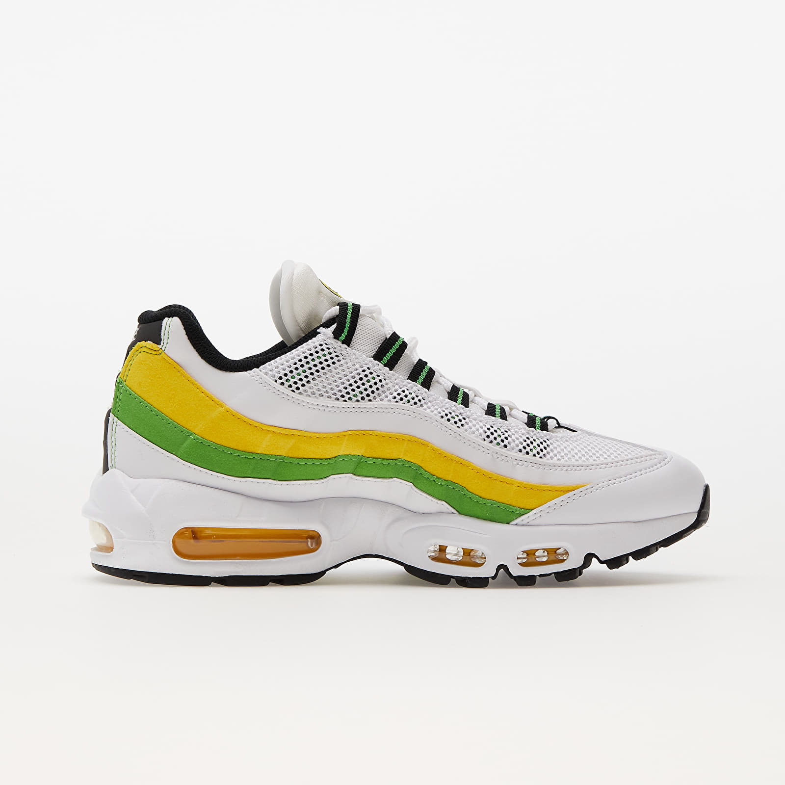 Vyriška avalynė Nike Air Max 95 Essential White/ Black-Green Apple-Tour Yellow