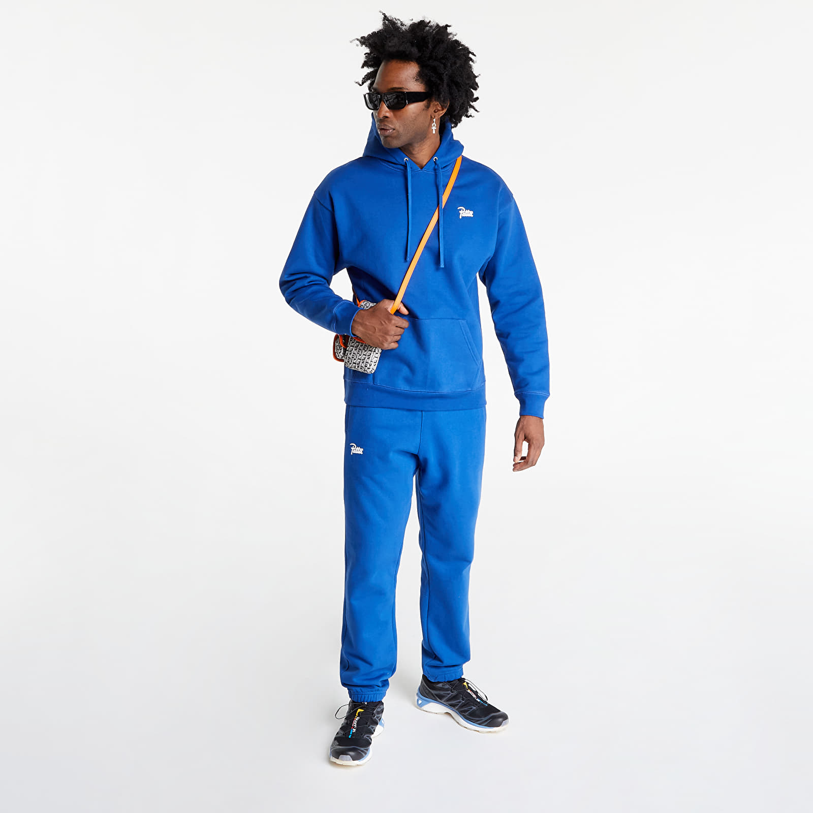 Hoodies e sweatshirts Patta Basic Hooded Sweater Monaco Blue