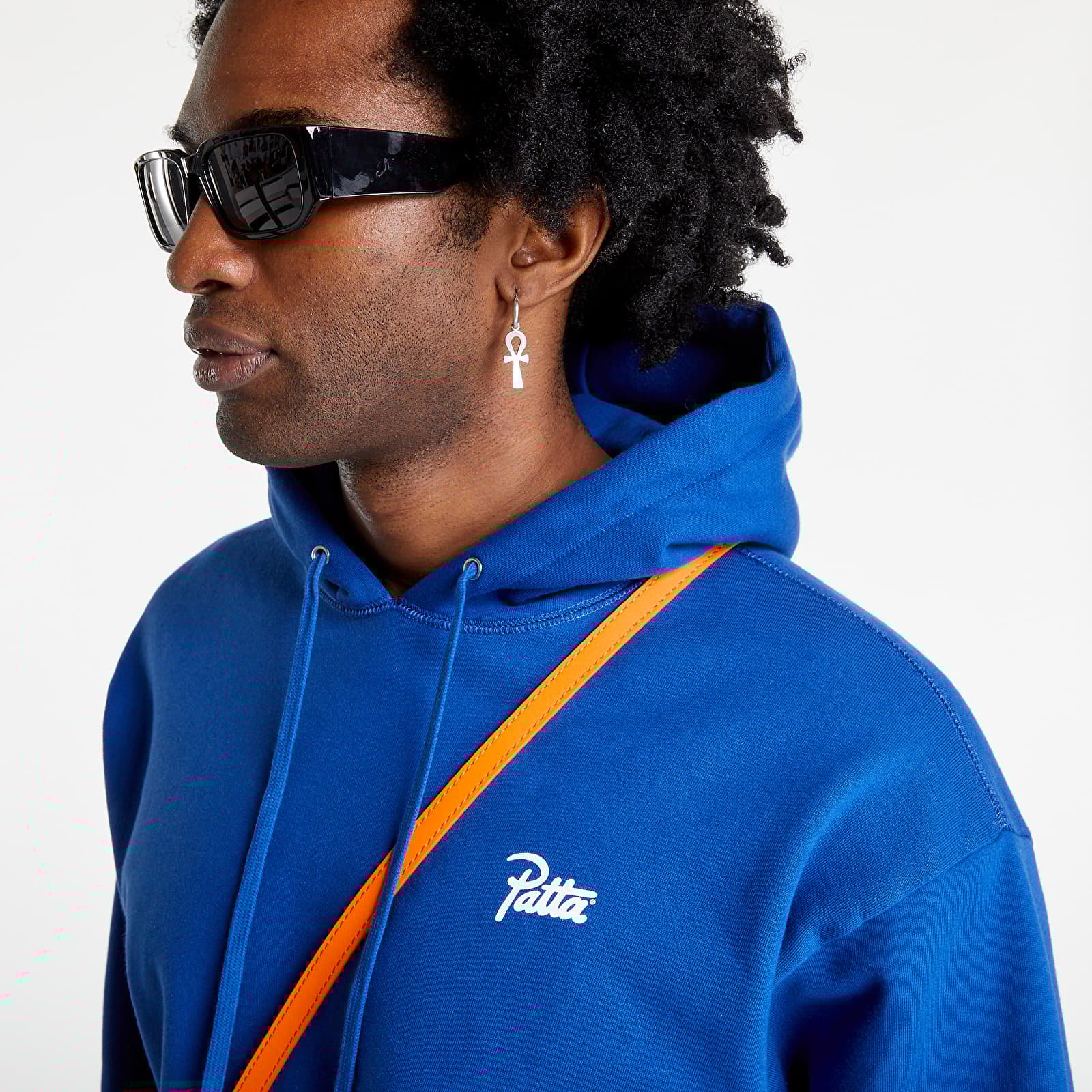 Hoodies e sweatshirts Patta Basic Hooded Sweater Monaco Blue