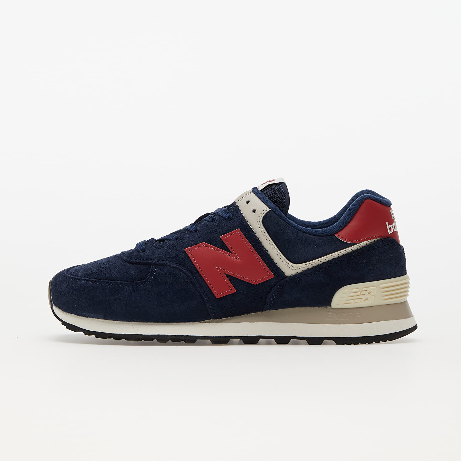 Navy and red new balance 574 best sale