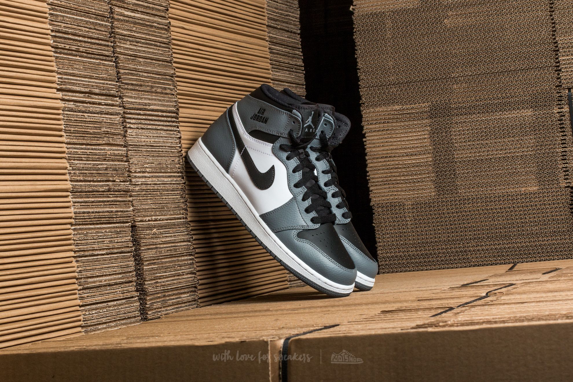 Dámské tenisky a boty Air Jordan 1 Retro High (BG) Cool Grey/ Cool Grey-White