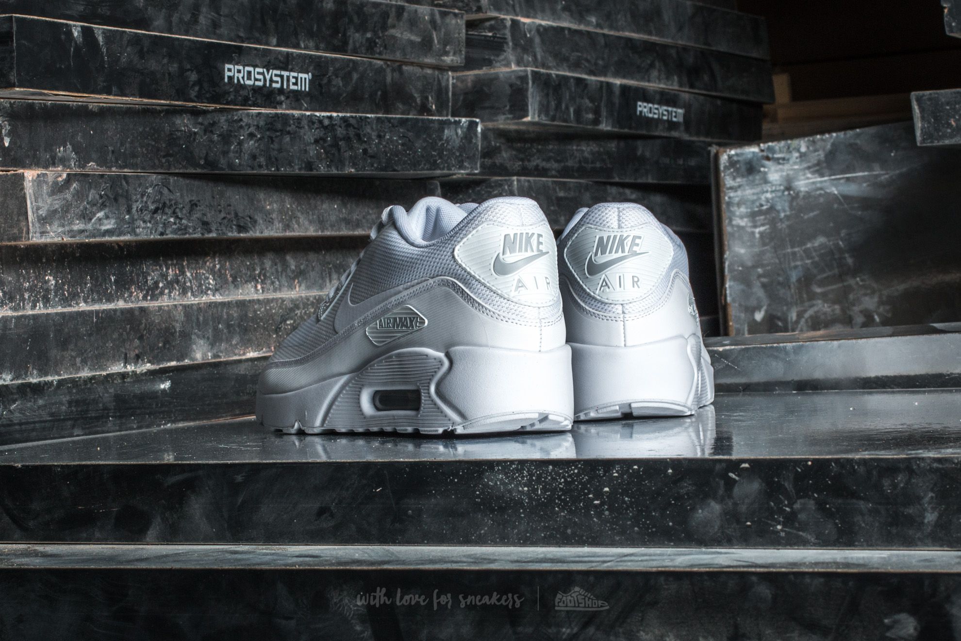 Scarpe uomo Nike Air Max 90 Ultra 2.0 Essential White/ White-White