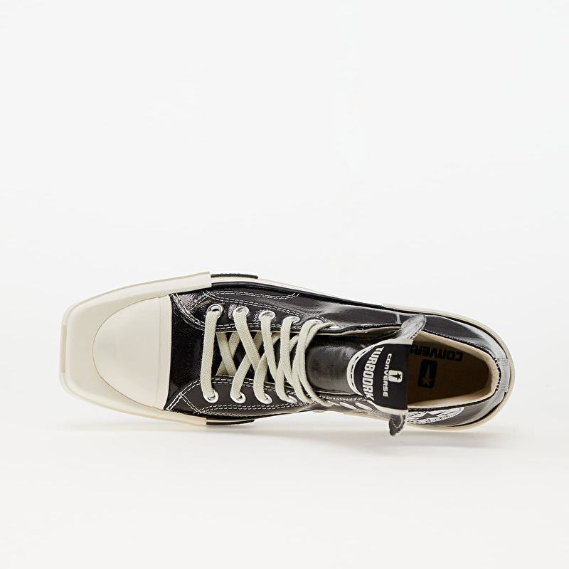 Converse x Rick Owens TURBODRK Black/ Egret/ Bone White | Footshop
