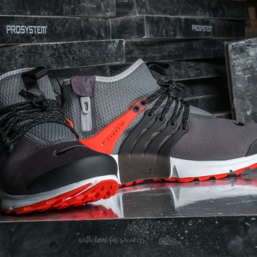 Nike air presto noir et rouge clearance