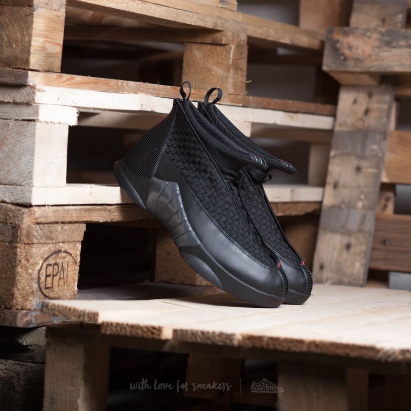 Air Jordan 15 Retro Black/ Varsity Red-Anthracite | Footshop