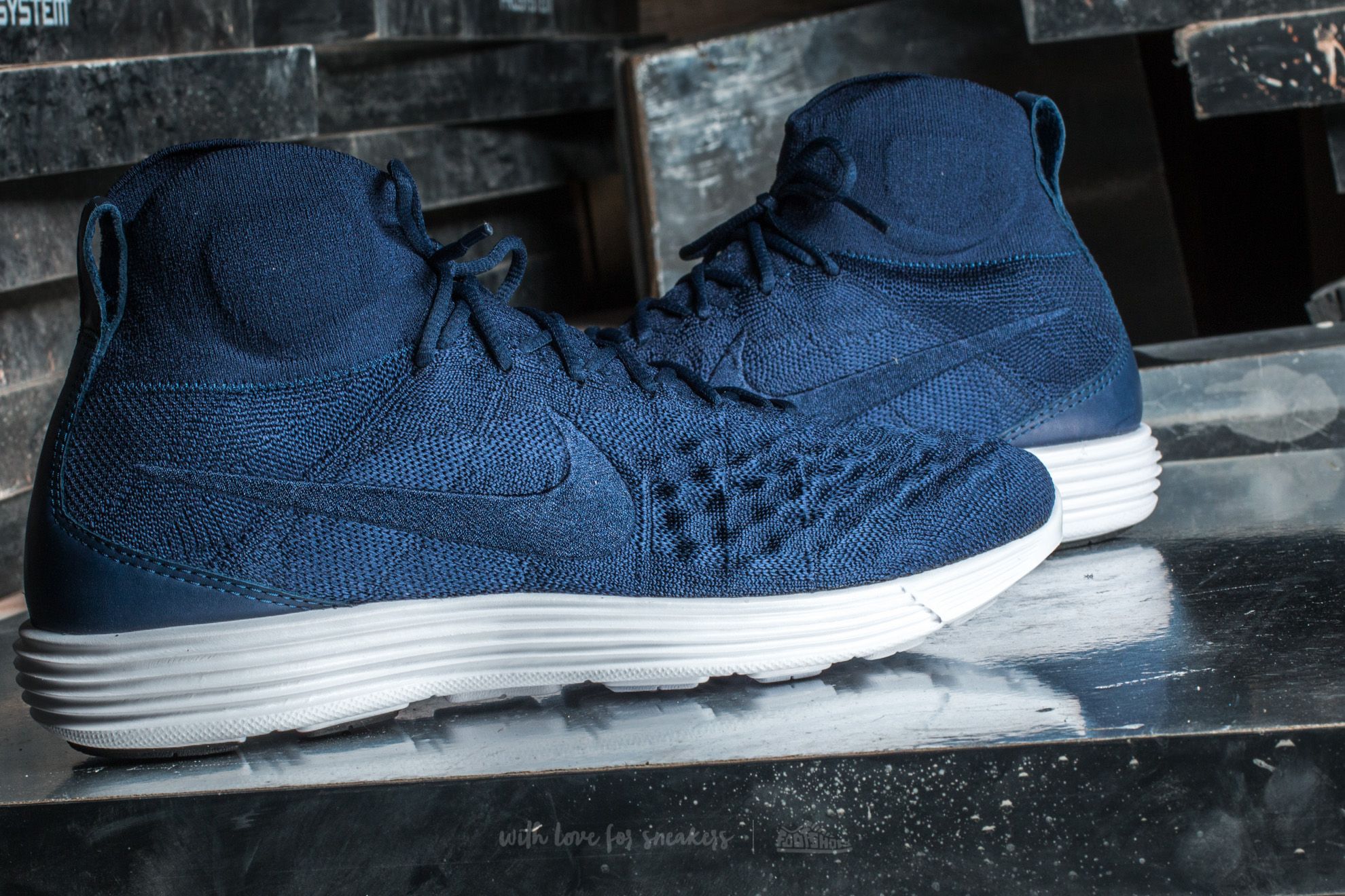 Men's shoes Nike Lunar Magista II Flyknit College Navy/ College Navy