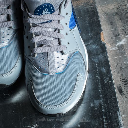 Women's shoes Nike Huarache Run (GS) Wolf Grey/ Binary Blue Footshop