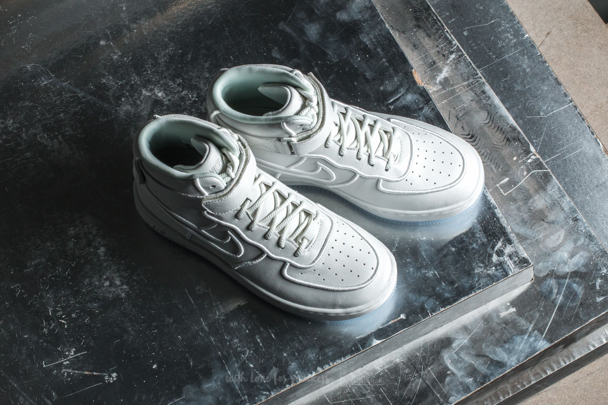 Nike air force 1 upstep sales si white