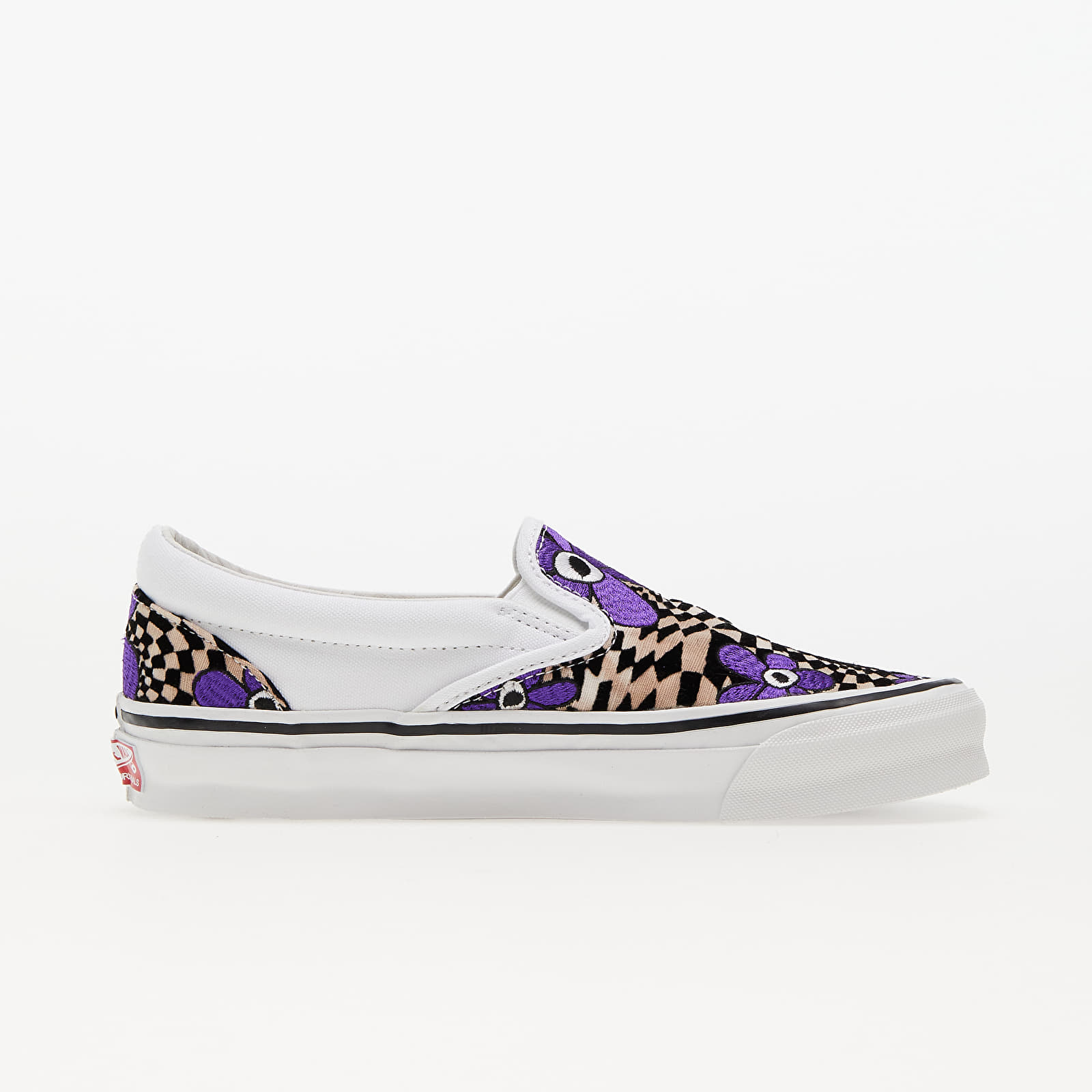 Pánske tenisky a topánky Vans Vault OG Classic Slip-On LX Pam Brown/ True White