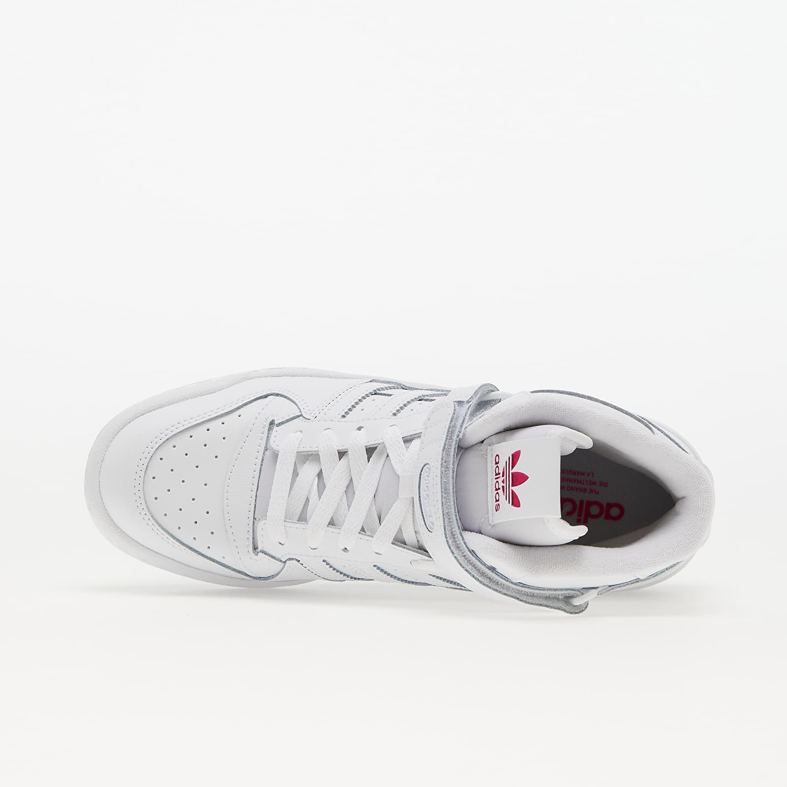 Дамски кецове и обувки adidas Forum Mid W Ftw White/ Ftw White/ Shock Pink