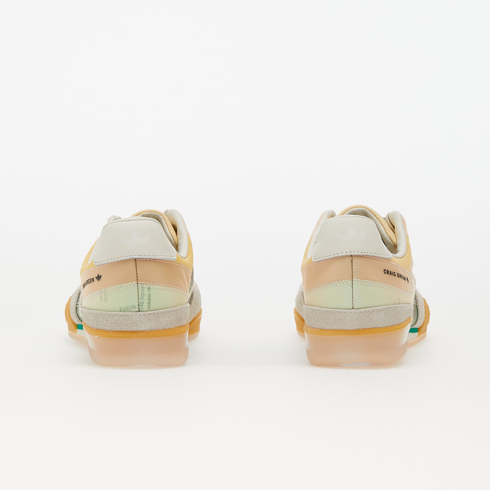 Miesten kengät adidas x Craig Green Squash Polta Akh Cream White/ Sesame/ Bold Green