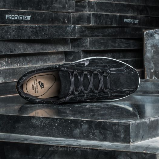 Men s shoes Nike Mayfly Leather Premium Black Black Dark Grey Linen Footshop