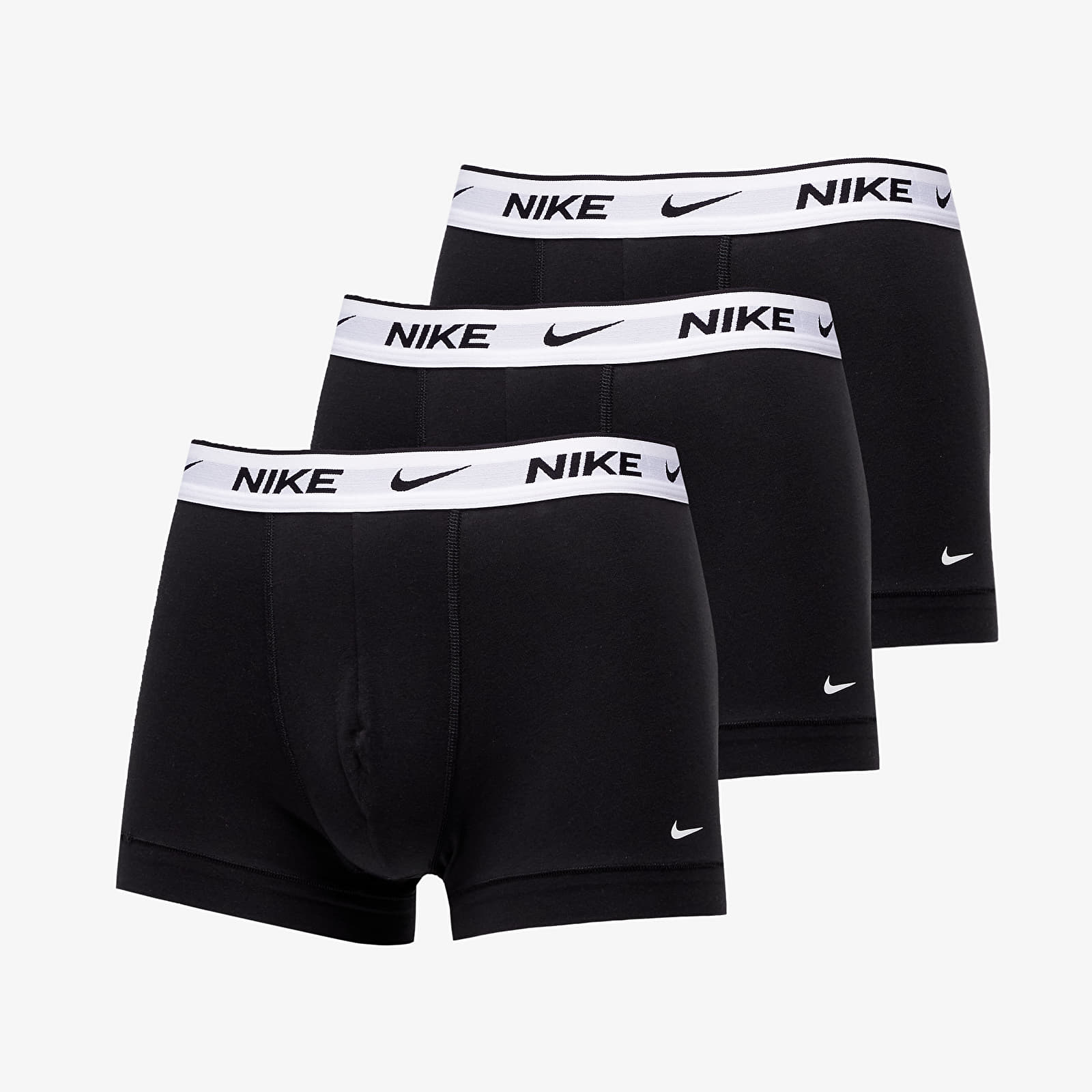 Bokserki Nike Dri-FIT Everyday Cotton Stretch Trunk 3-Pack Black/ White