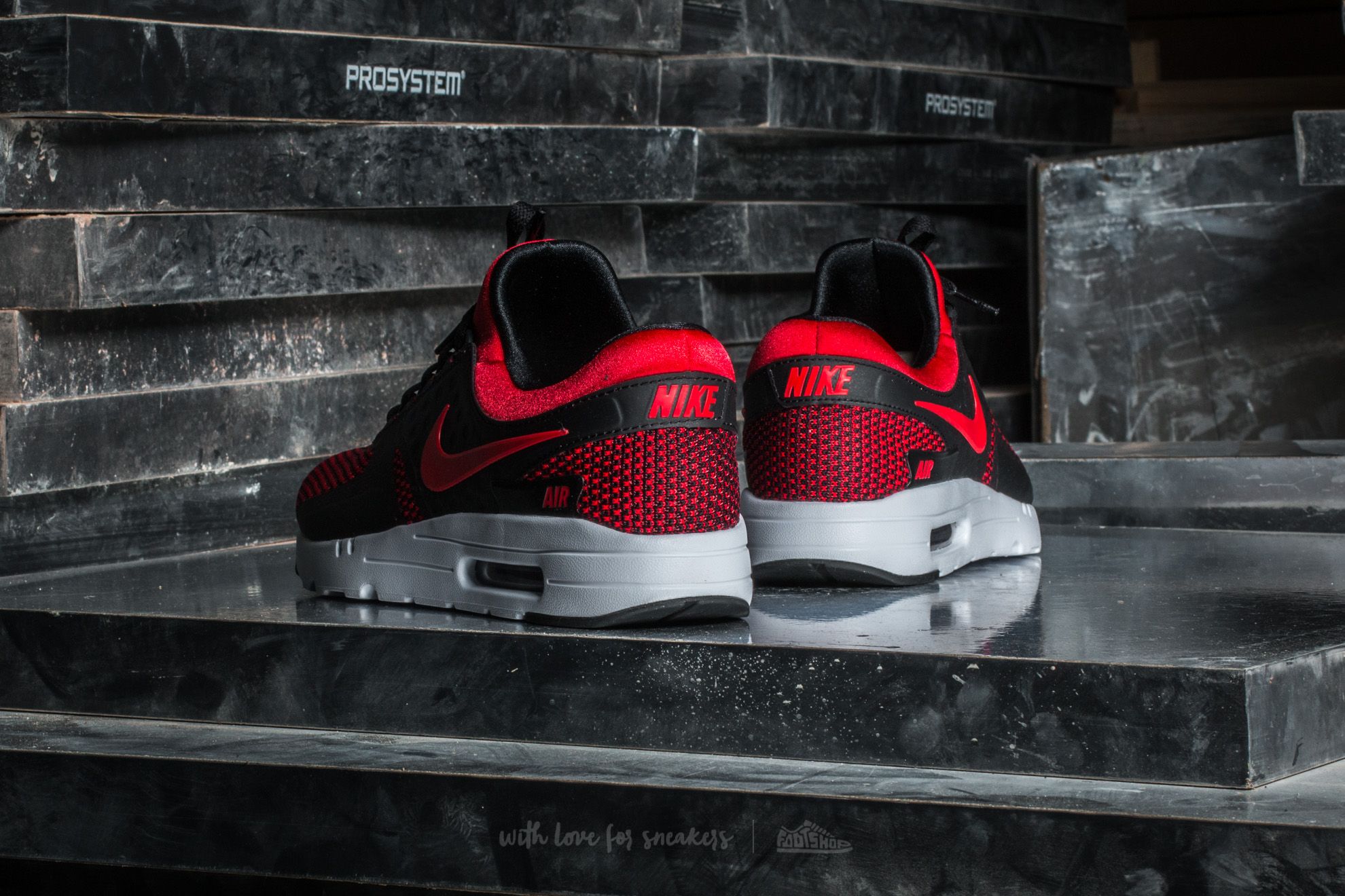Men s shoes Nike Air Max Zero Essential University Red University Red Footshop