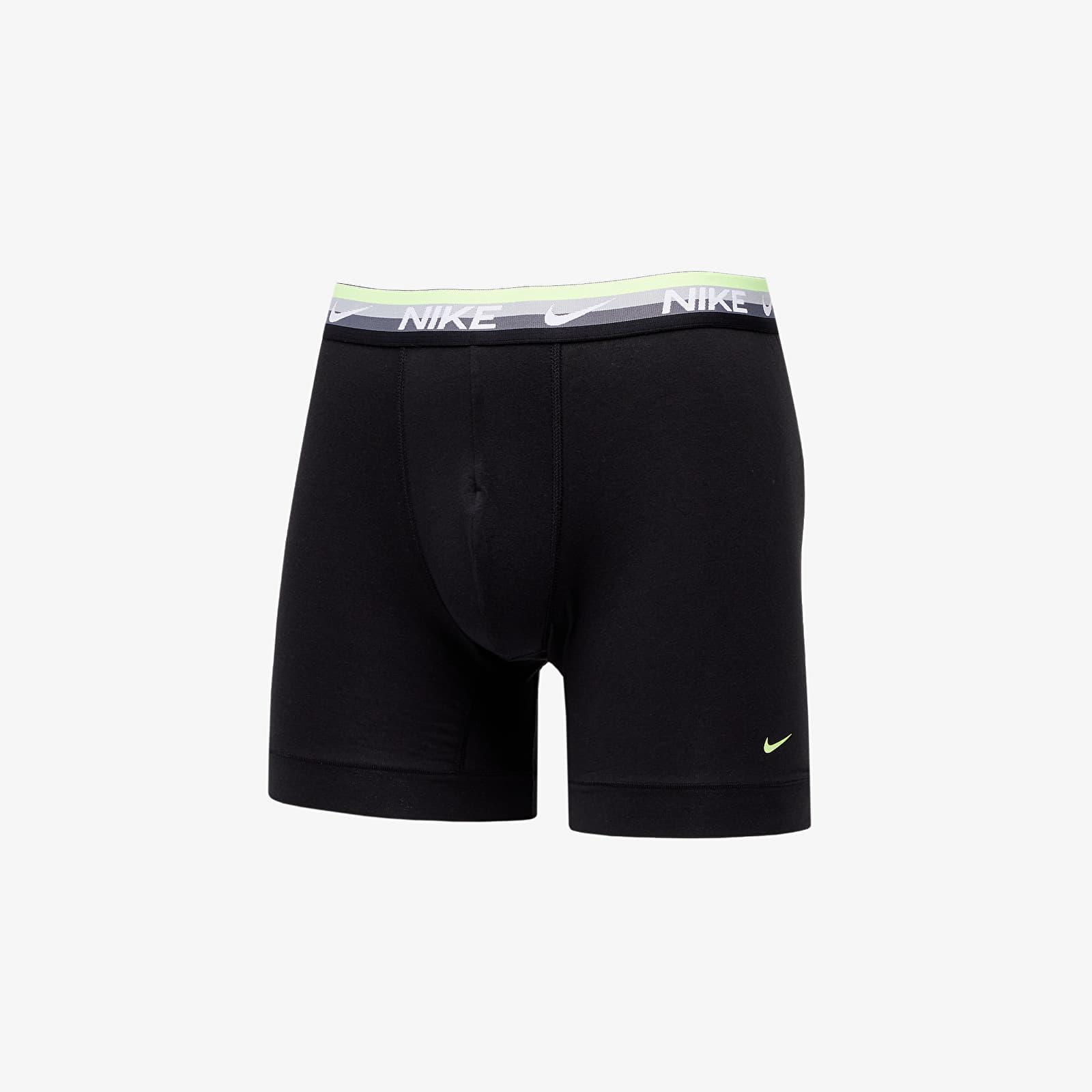 Boksarice  Nike Everyday Cotton Stretch Boxer Brief 3-Pack Black/ Stripe Wb
