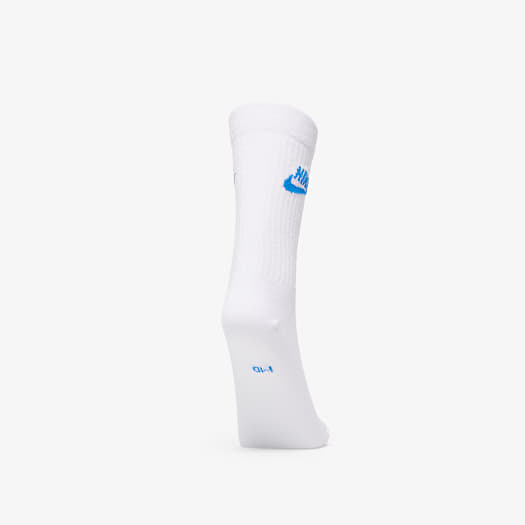 nike evry essential 3 pack socks in white