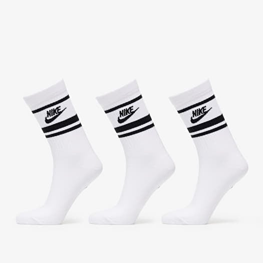 Calzini Nike Sportswear Everyday Essential Crew Socks 3-Pack White/ Black/ Black