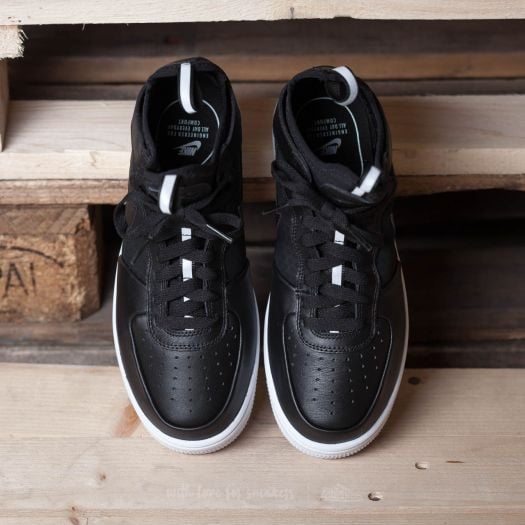 Women s shoes Nike W Air Force 1 Ultraforce MID Black Black White Footshop