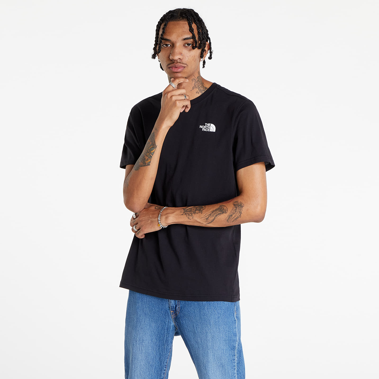 T-shirts The North Face M Short Sleeve Redbox Celebration Tee TNF Black