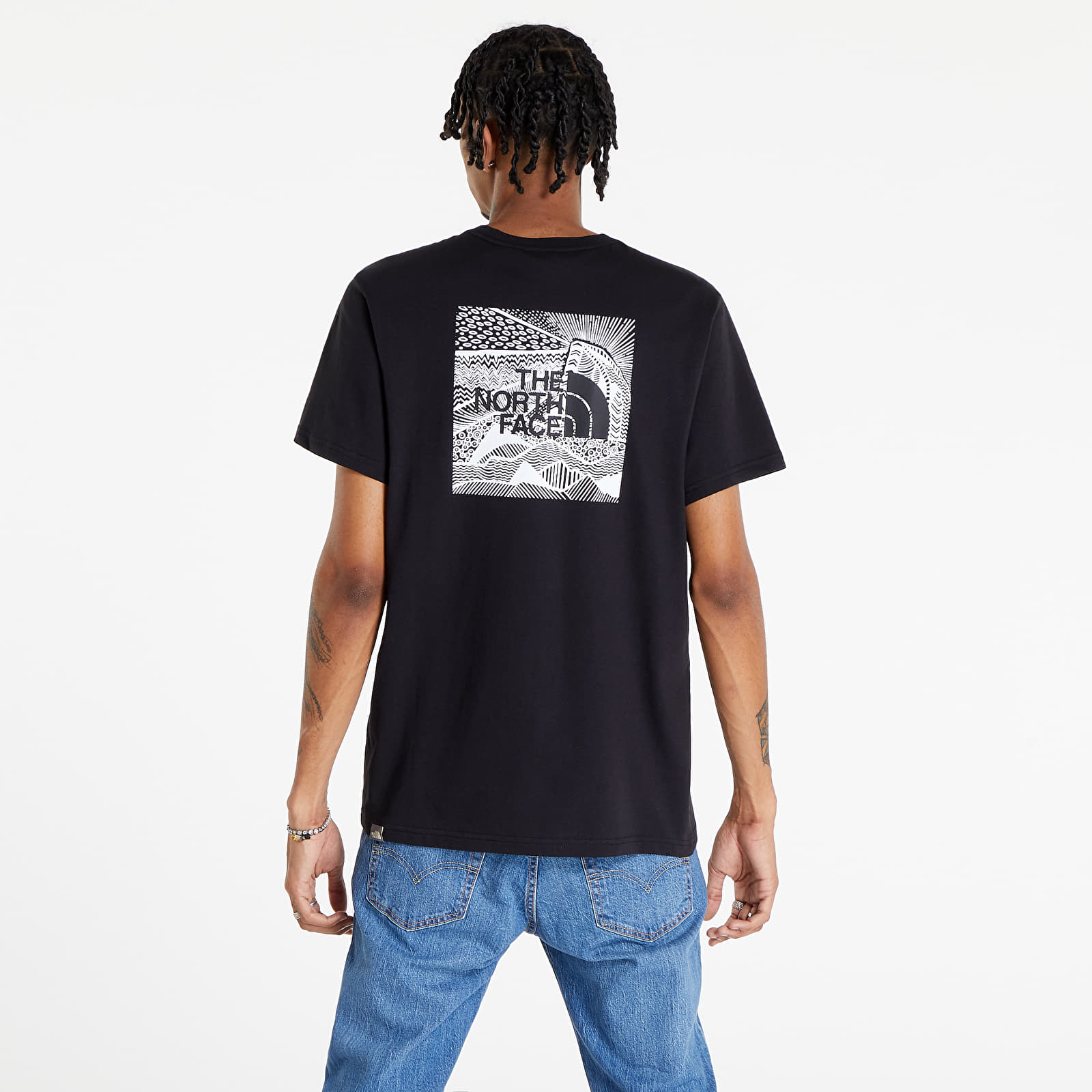 T-shirts The North Face M Short Sleeve Redbox Celebration Tee TNF Black