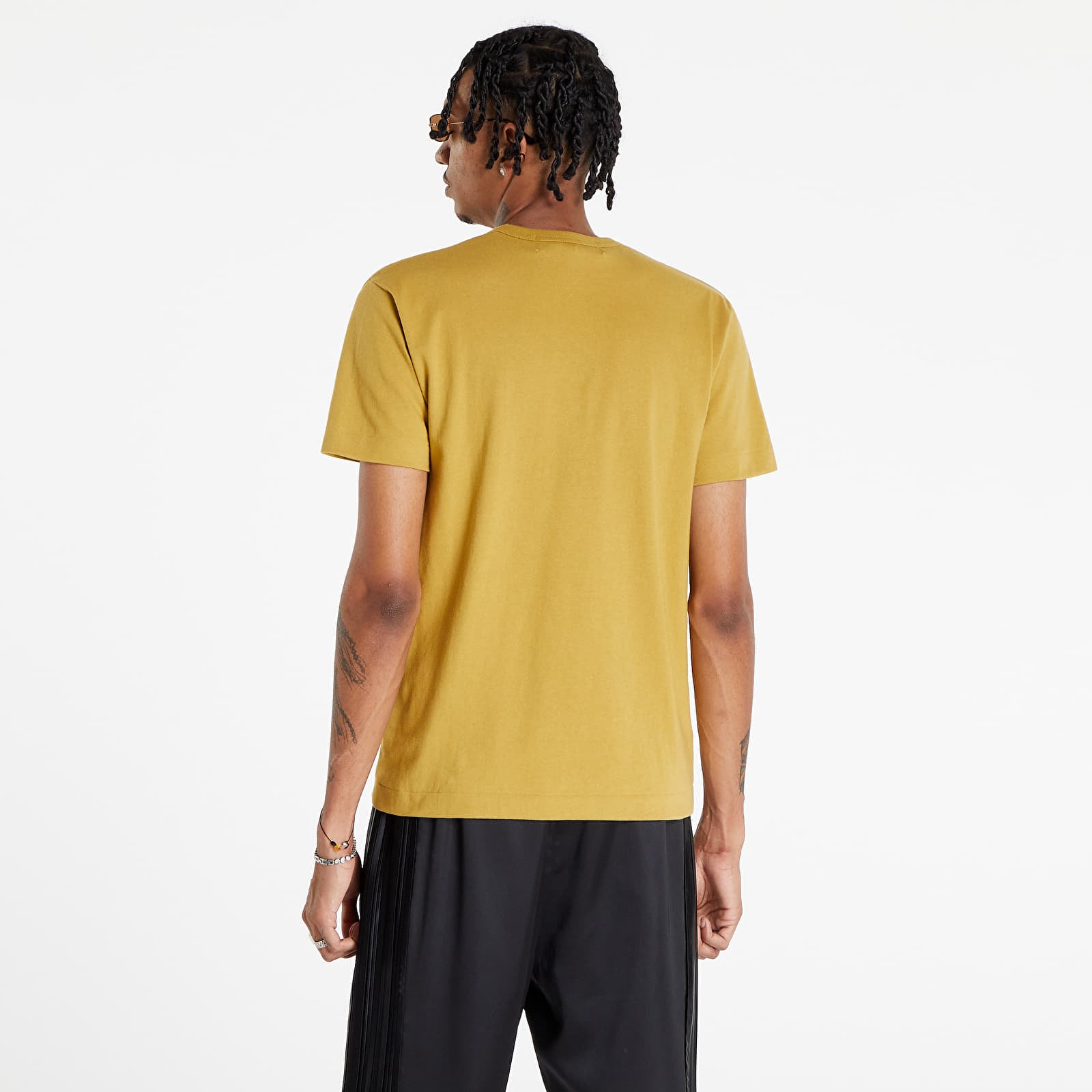 Tričká Comme des Garçons PLAY Heart Logo Tee UNISEX Olive