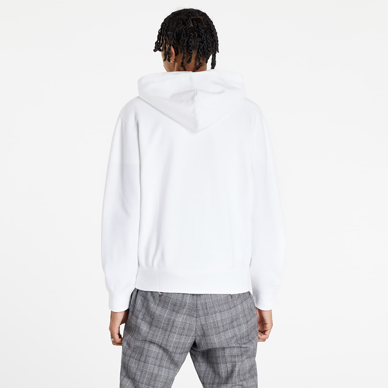 White comme des garcons hoodie top