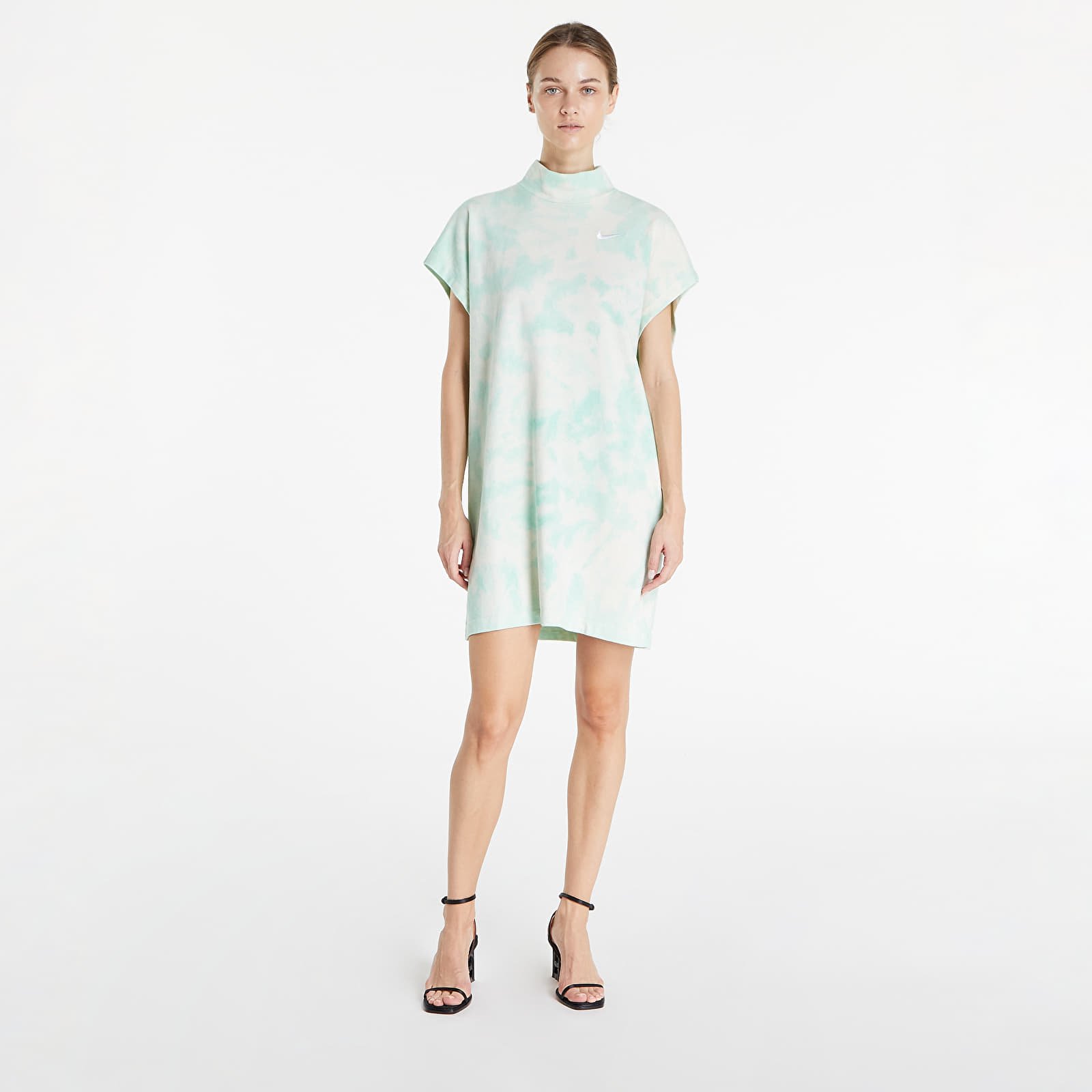 Šaty Nike Sportswear Wash Jersey Dress Mint Foam/ White
