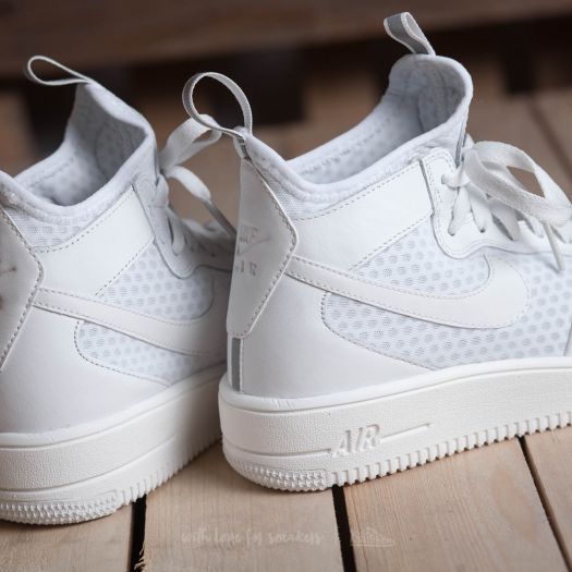 Air force 1 ultraforce hot sale mid women's shoes summit white