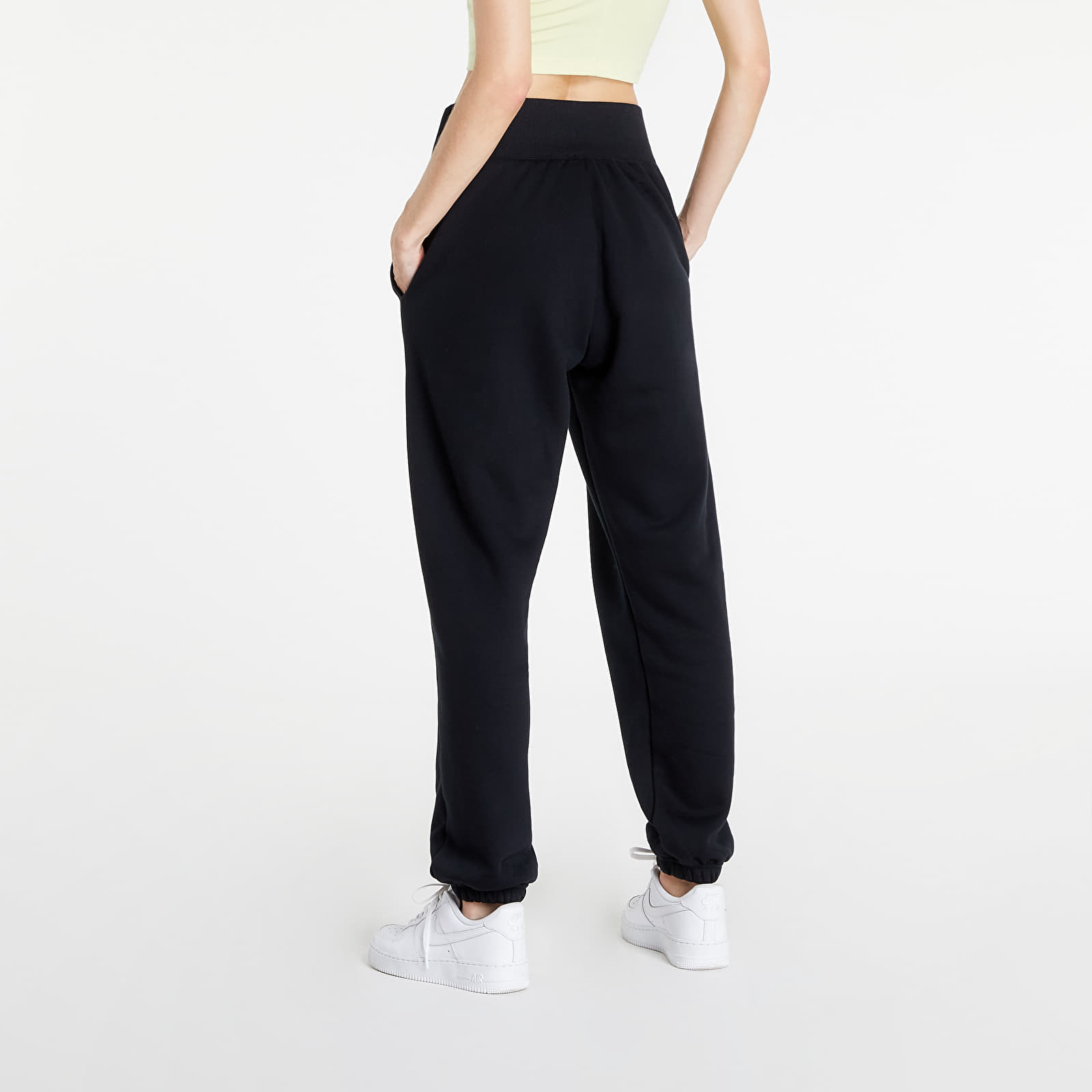 Pants and jeans Nike Sportswear Phoenix Fleece Women's High-Waisted  Oversized Sweatpants Black/ Sail