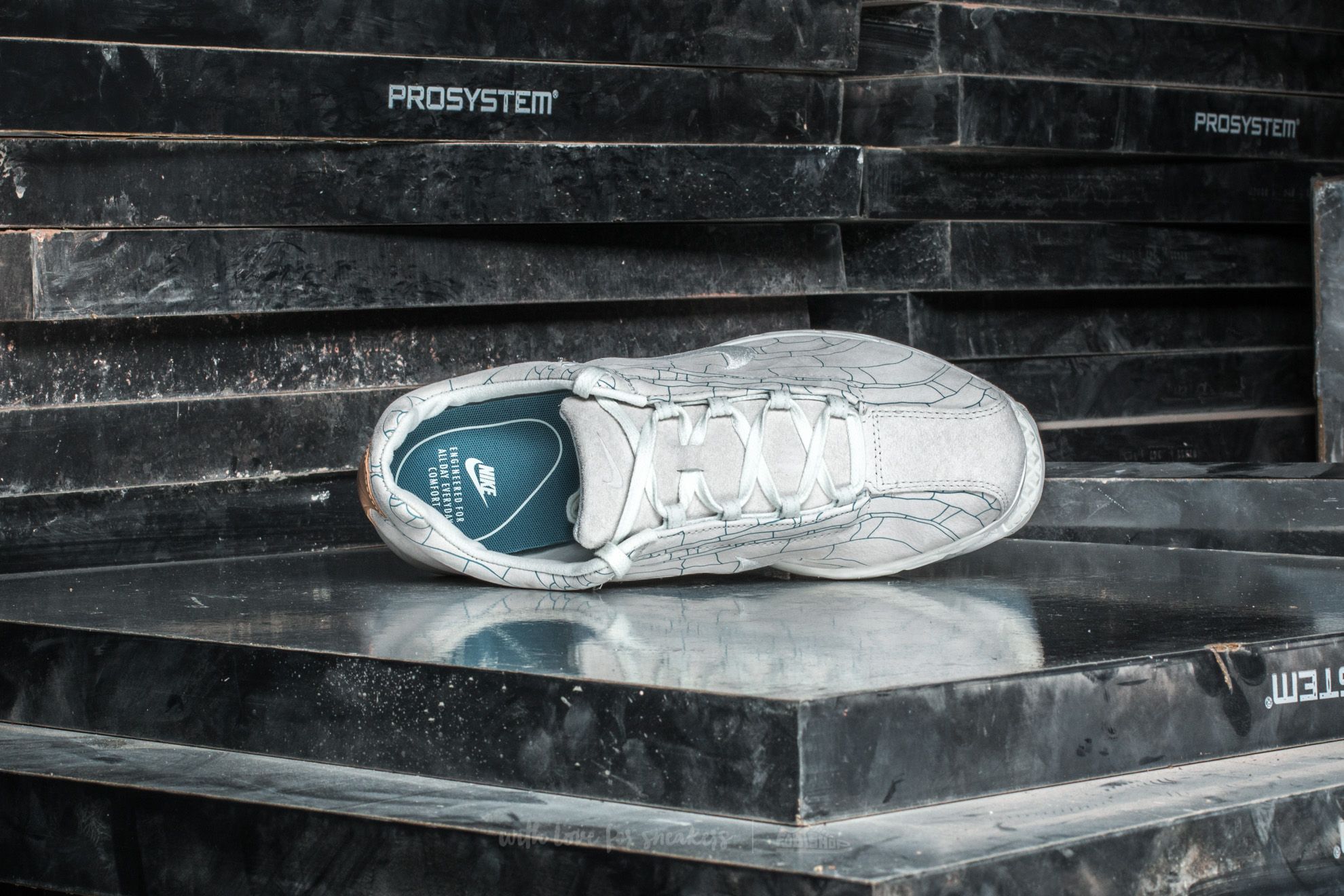 Scarpe uomo Nike Mayfly Leather Premium Off White/ Off White