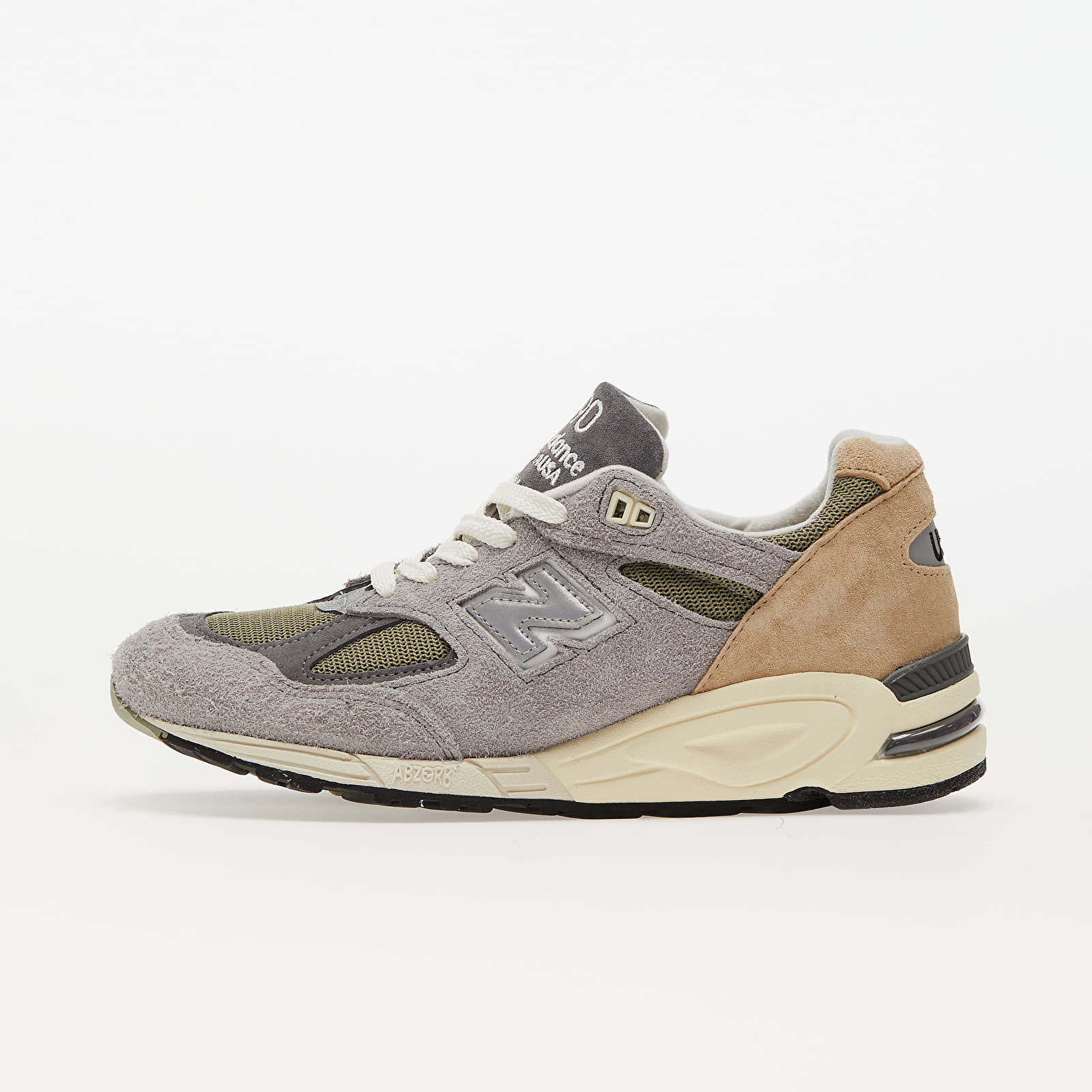 Men's shoes New Balance x Teddy Santis 990 V2 Grey/ Olive/ Beige