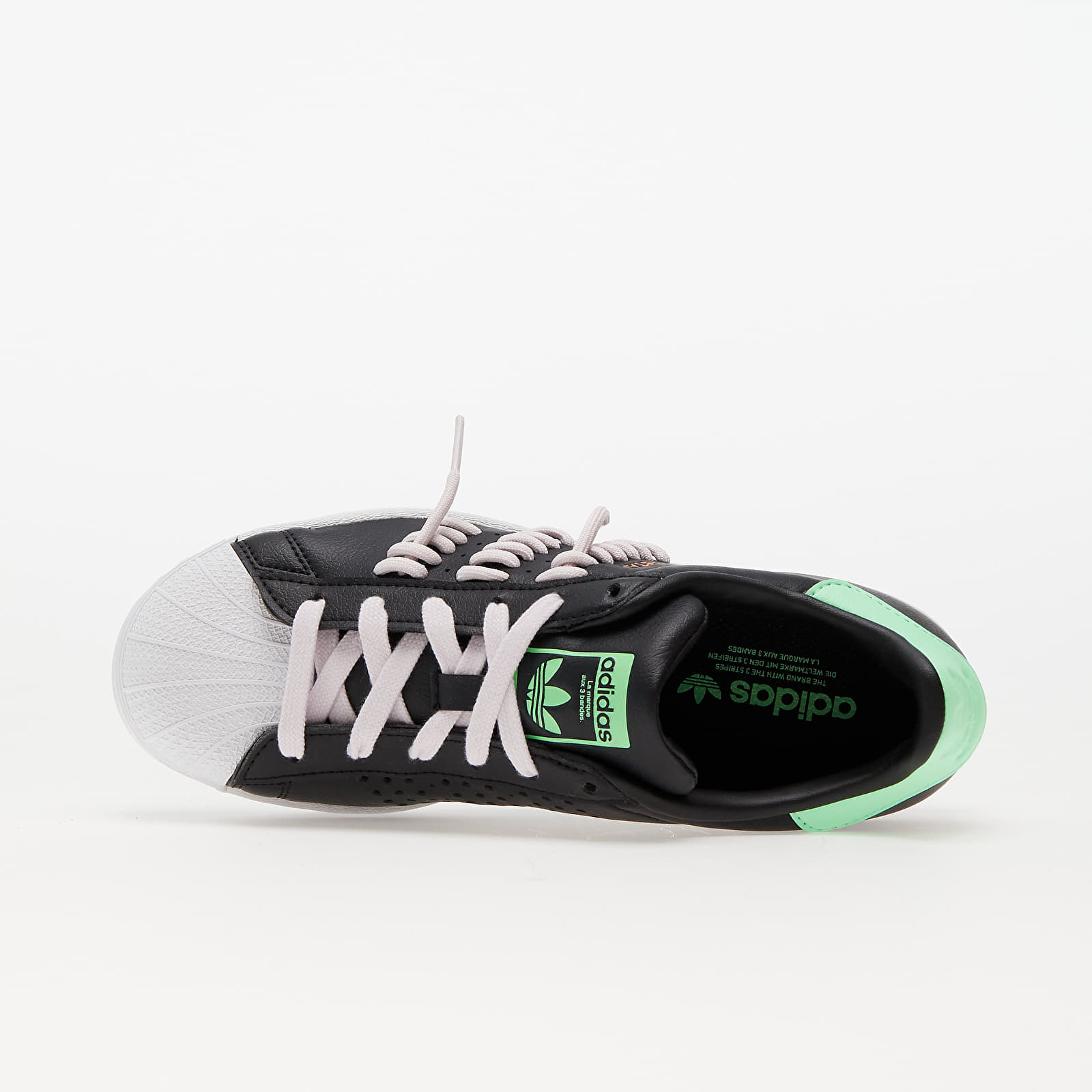 Women's shoes adidas Superstar W Core Black/ Almond Pink/ Ftw White