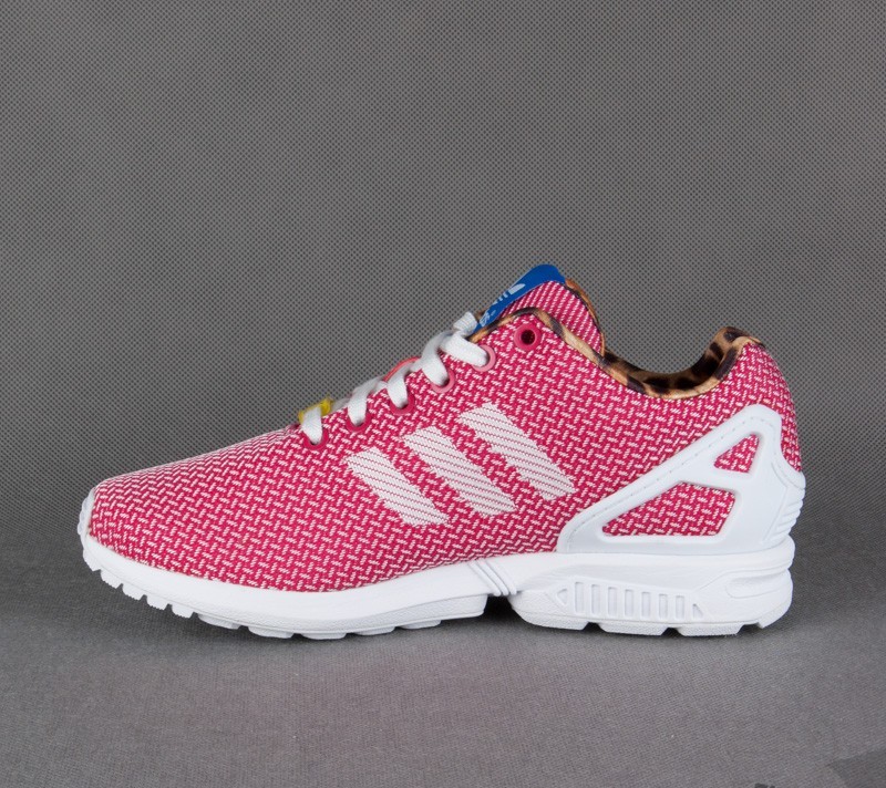 Zx flux leopard sale rose