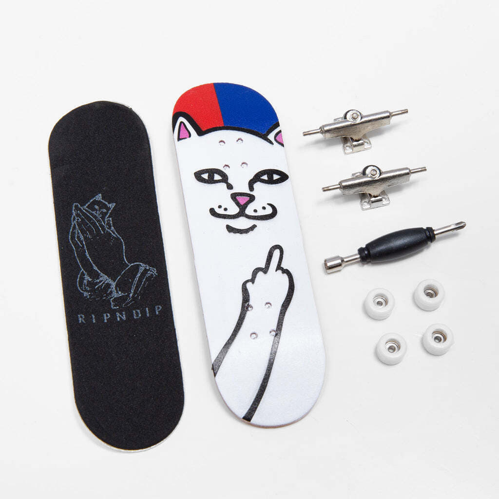 Other accessories RIPNDIP Lord Nermal Mini Skateboard Red/ Blue