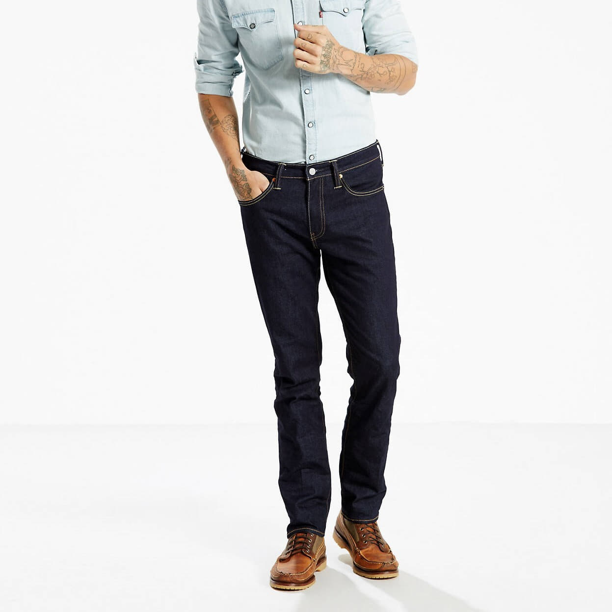 Hosen Levi's® 511™ Slim Jeans Rock Cod - Blue