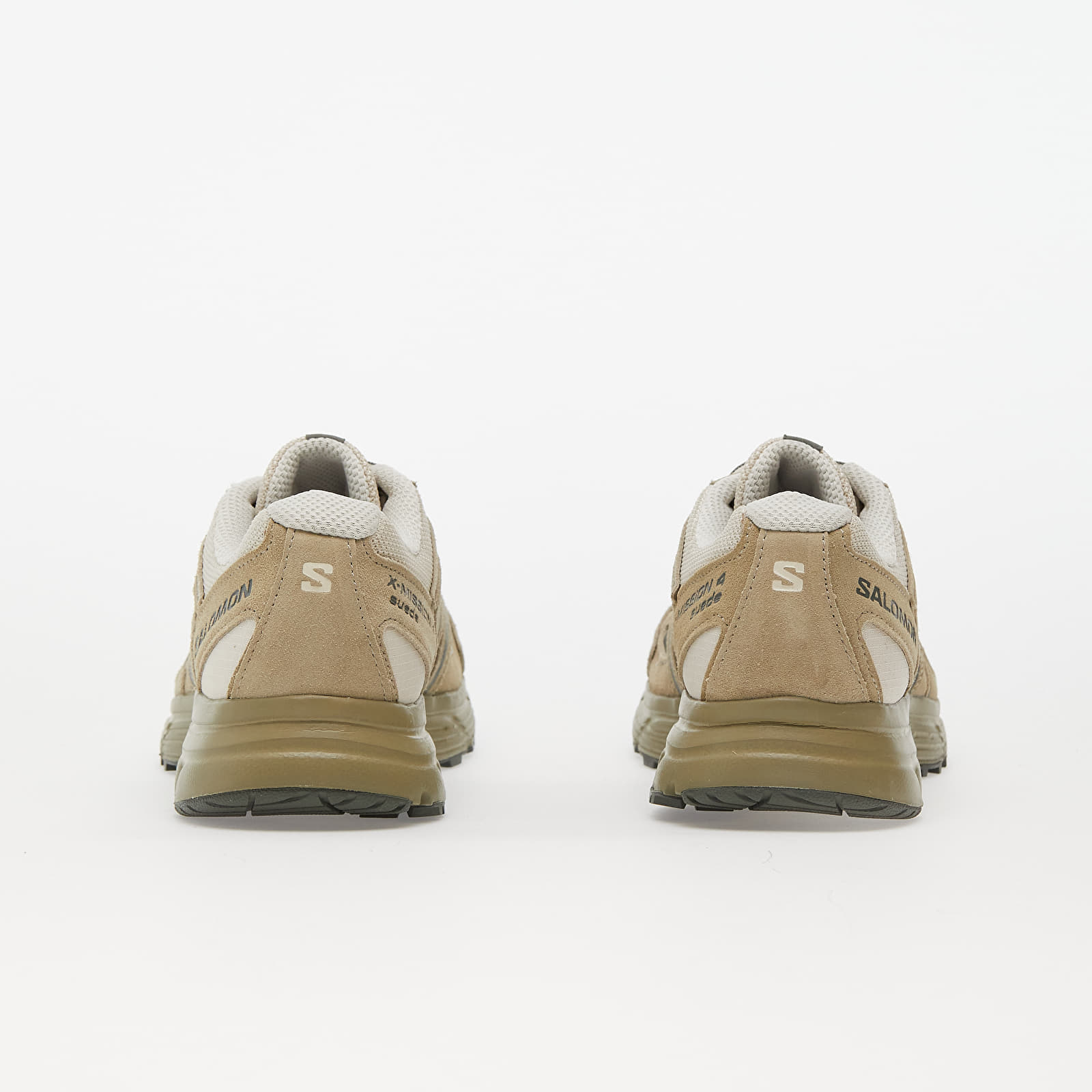 Încălțăminte și sneakerși pentru bărbați Salomon X-Mission 4 Suede Turtledove/ Moss G